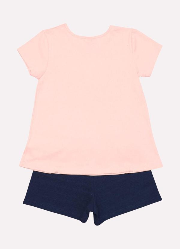 Kyly - Conjunto Infantil Menina Lettering Rosa 3