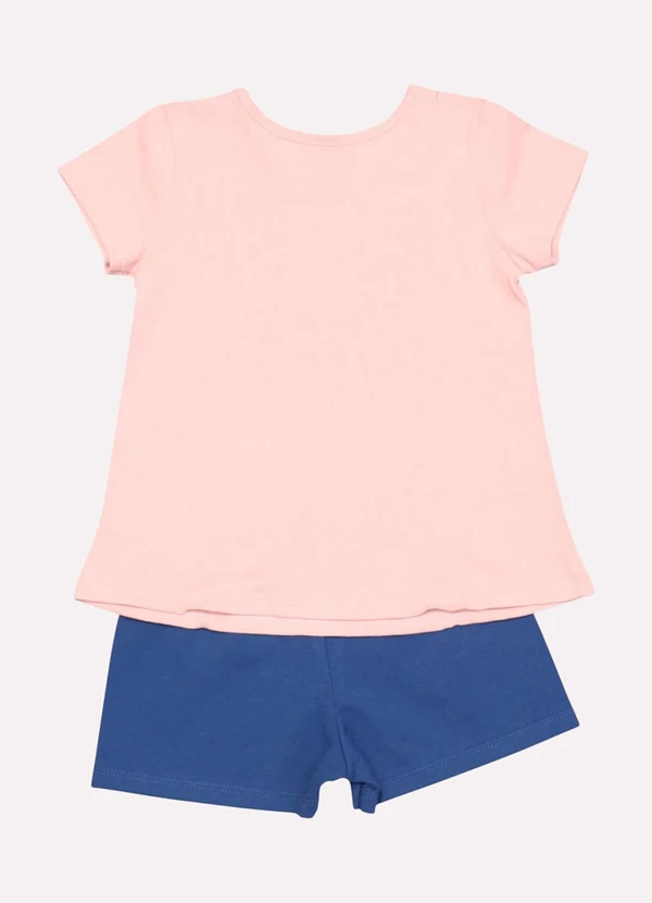 Kyly - Conjunto Infantil Menina Lettering Rosa 3