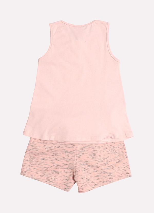 Kyly - Conjunto Infantil Menina Lettering Rosa 3