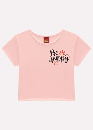 Kyly - Conjunto Infantil Menina Lettering Rosa - KYLY