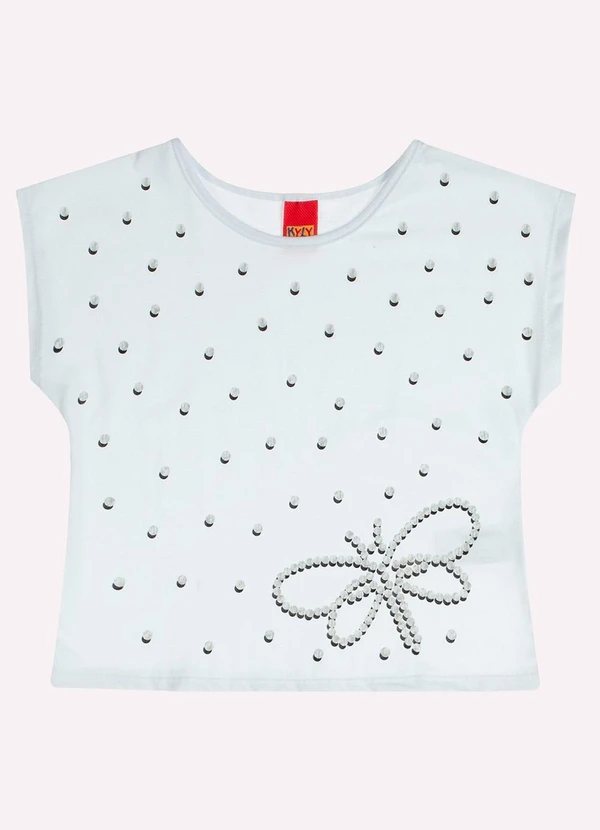 Kyly - Conjunto Infantil Menina Libélula Branco 2