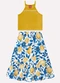 Kyly - Conjunto Infantil Menina Limões Amarelo - variação: Amarelo