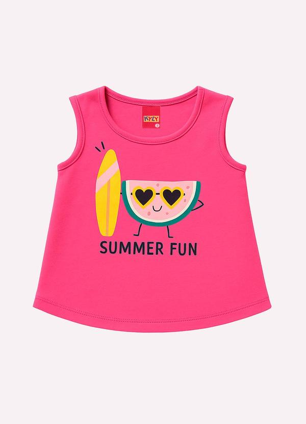 Kyly - Conjunto Infantil Menina Melancia Pink 2