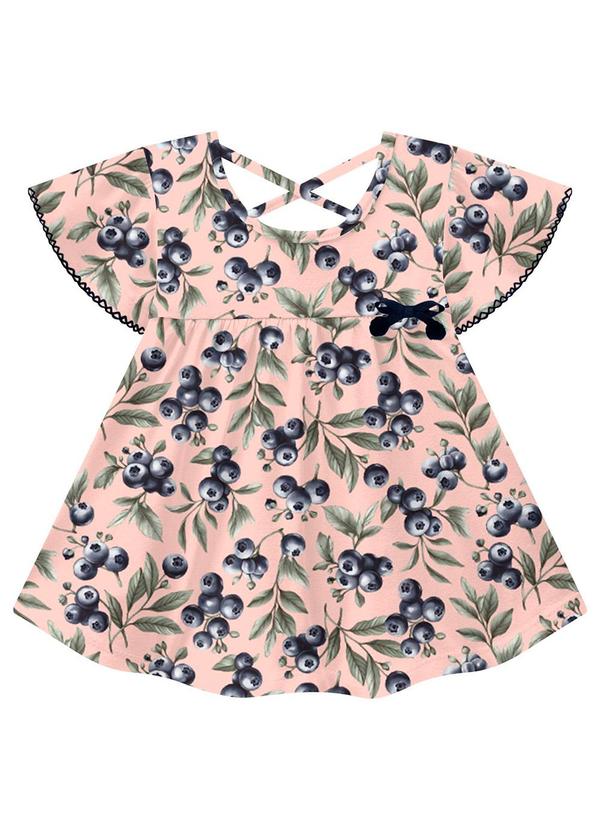 Milon - Conjunto Infantil Menina Mirtilos Rosa 2