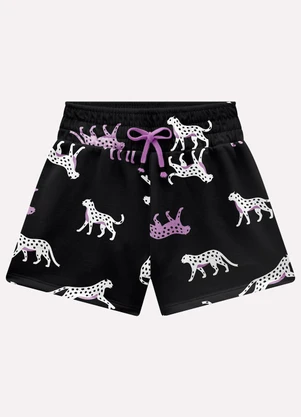 Kyly - Conjunto Infantil Menina Onças Cinza - KYLY