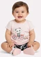 Kyly - Conjunto Infantil Menina Pandinha Vermelho - variação: Rosa