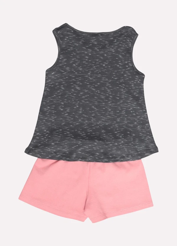 Kyly - Conjunto Infantil Menina Passáro Cinza 3