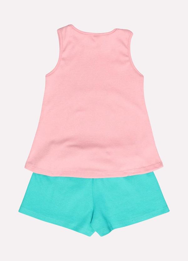 Kyly - Conjunto Infantil Menina Passáro Rosa 3