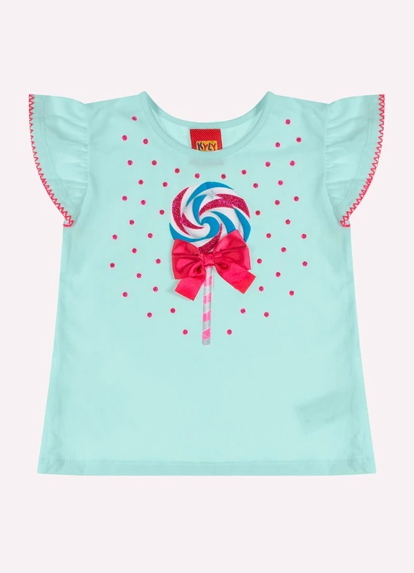 Kyly - Conjunto Infantil Menina Pirulito Verde 2