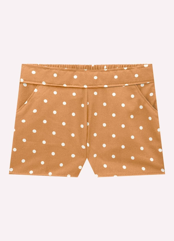 Milon - Conjunto Infantil Menina Póas Off White 2