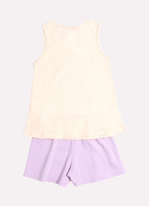 Kyly - Conjunto Infantil Menina Praia Laranja 3