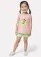 Kyly - Conjunto Infantil Menina Praia Rosa - variação: Rosa