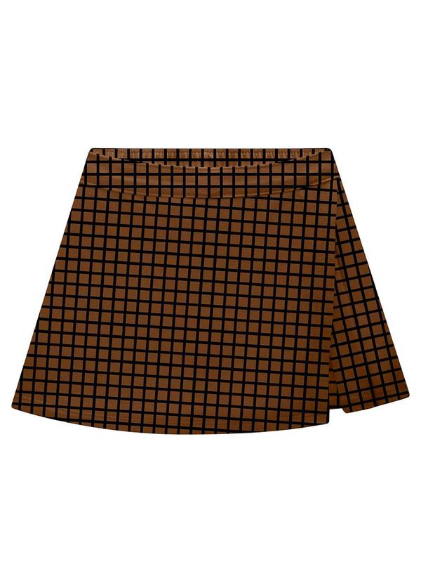 Kyly - Conjunto Infantil Menina Quadriculado Preto 3