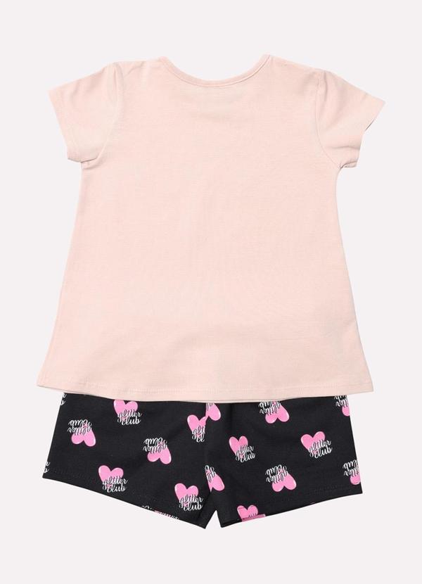 Kyly - Conjunto Infantil Menina Smile Rosa 3