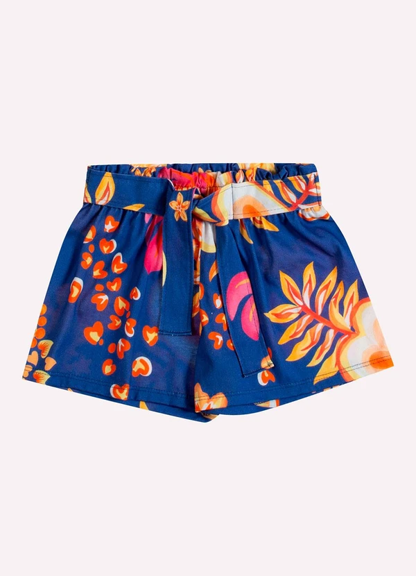 Kyly - Conjunto Infantil Menina Strass Laranja 4