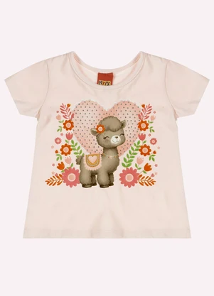 Kyly - Conjunto Infantil Menina Strass Rosa - KYLY