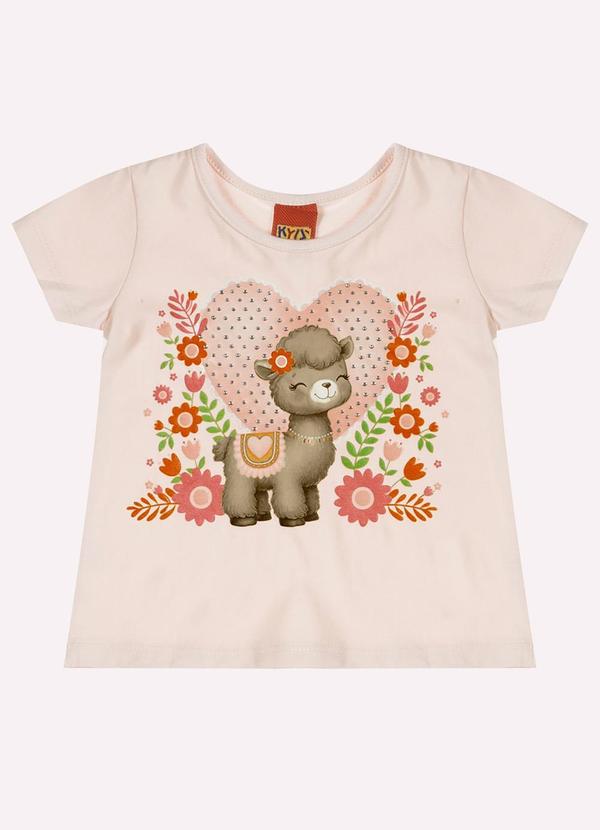 Kyly - Conjunto Infantil Menina Strass Rosa 2