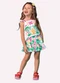 Nanai - Conjunto Infantil Menina Tropical Branco - variação: Branco