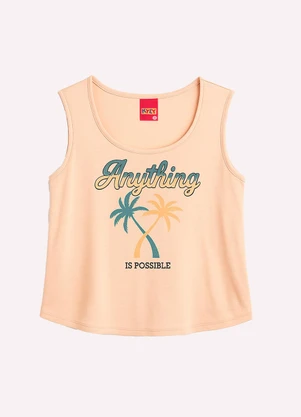 Kyly - Conjunto Infantil Menina Tropical Laranja - KYLY