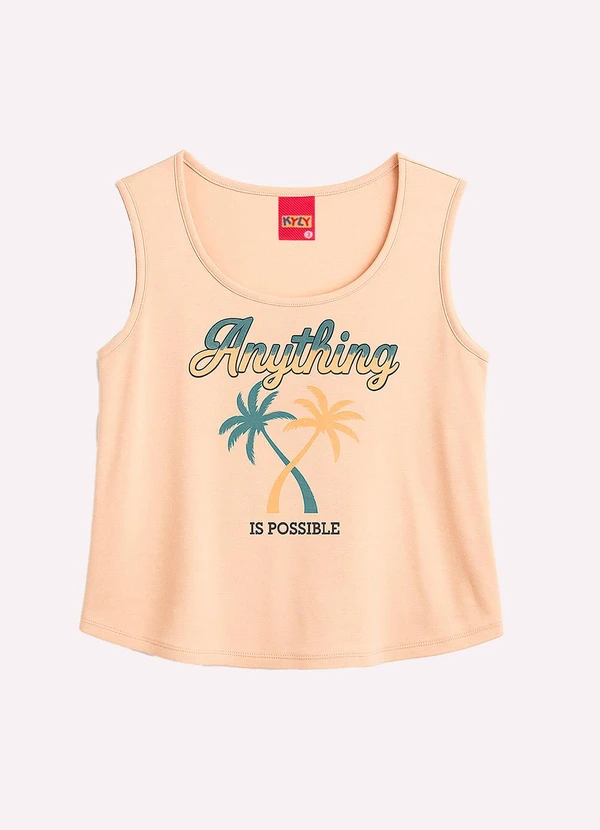 Kyly - Conjunto Infantil Menina Tropical Laranja 2