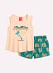 Kyly - Conjunto Infantil Menina Tropical Laranja - variação: Laranja