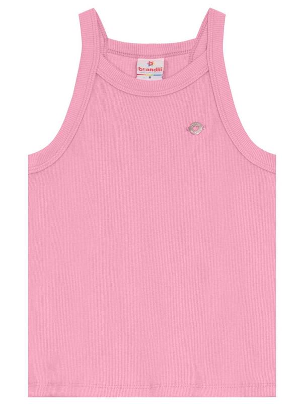 Brandili - Conjunto Infantil Menina Tropical Rosa 3