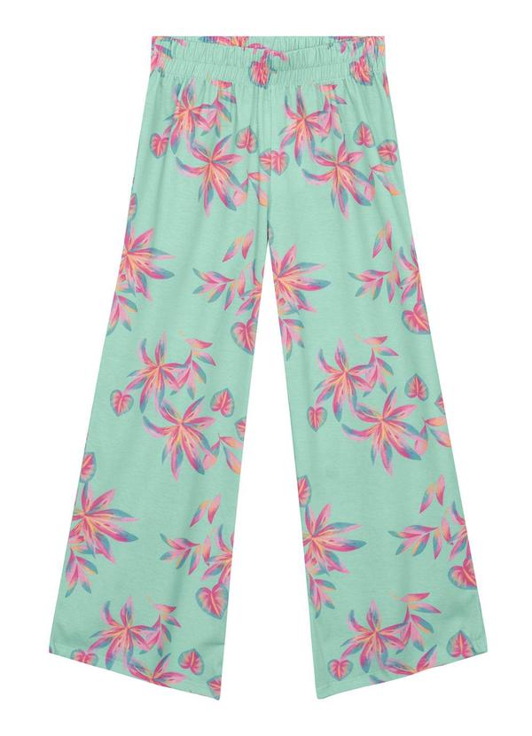 Brandili - Conjunto Infantil Menina Tropical Rosa 4