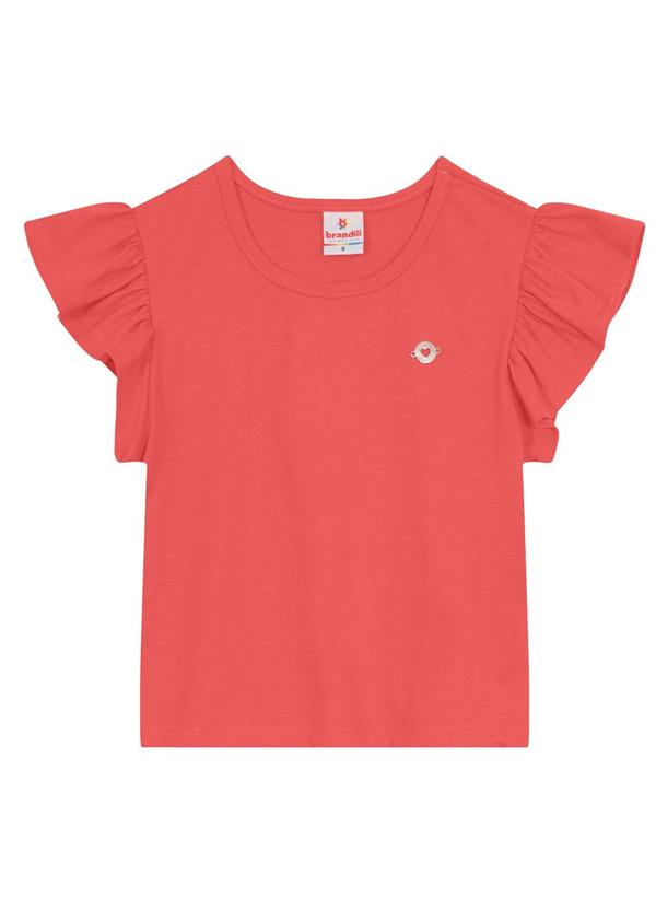 Brandili - Conjunto Infantil Menina Tropical Vermelho 2