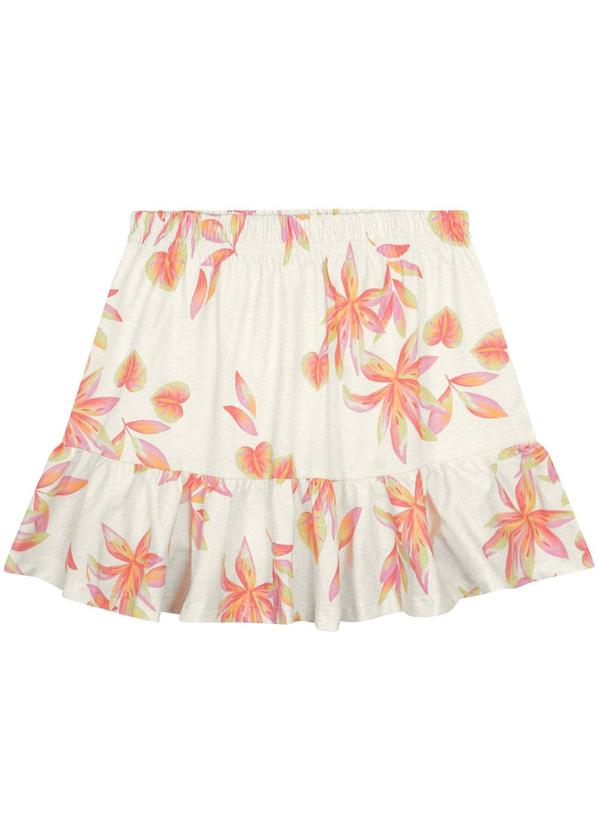 Brandili - Conjunto Infantil Menina Tropical Vermelho 3