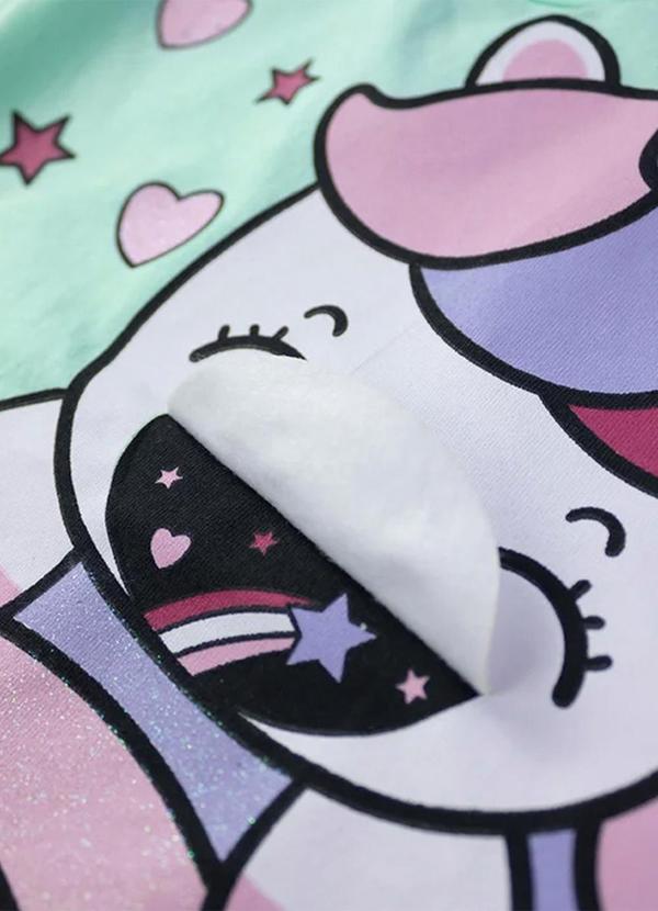 Select - Conjunto Infantil Menina Unicórnio Verde 2