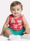 Kyly - Conjunto Infantil Menina Ursinho Azul - variação: Rosa