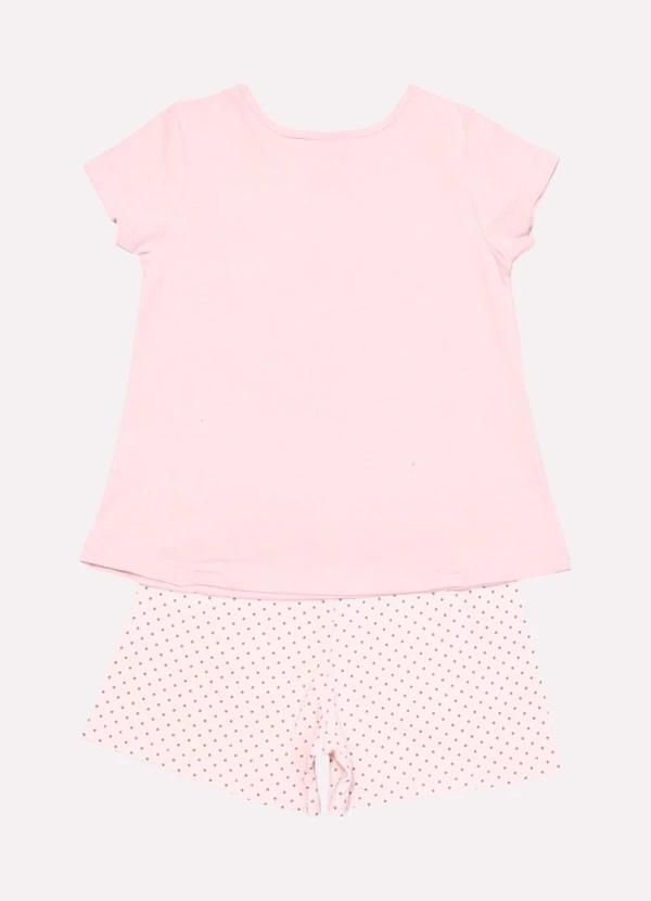 Kyly - Conjunto Infantil Menina Ursinho Rosa 3