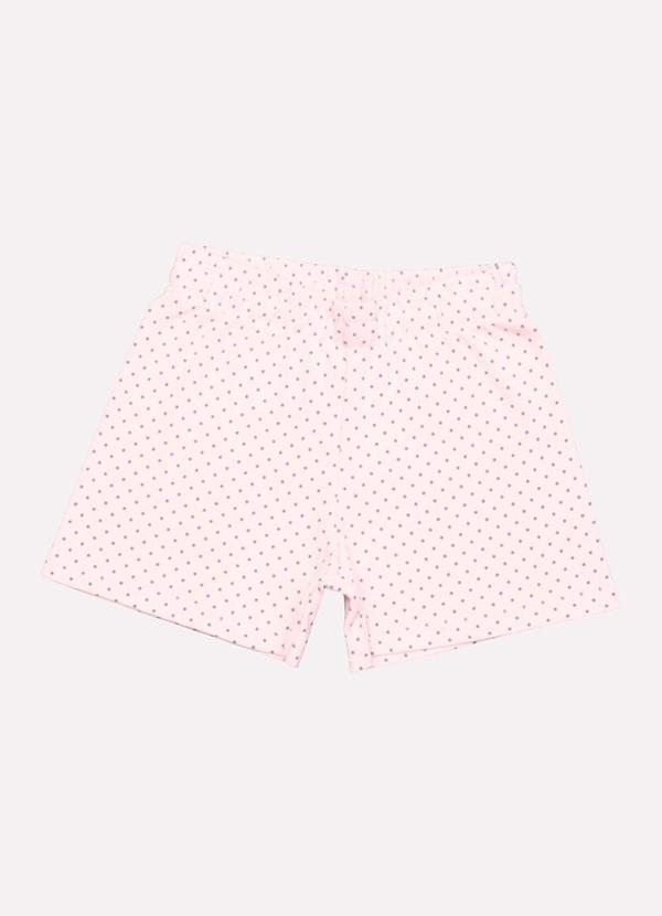 Kyly - Conjunto Infantil Menina Ursinho Rosa 4