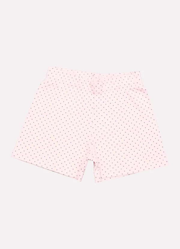 Kyly - Conjunto Infantil Menina Ursinho Rosa 4