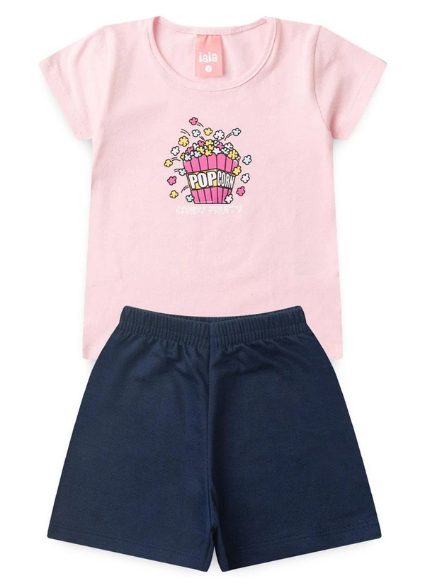 Rosa Azul - Conjunto Infantil Menina Verão Candy Iaia Rosa 2