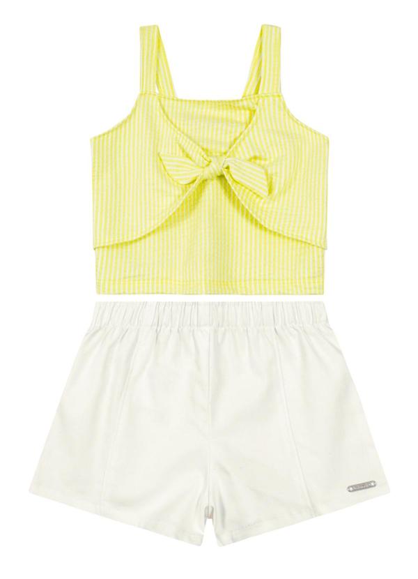 Brandili Mundi - Conjunto Infantil Menina Verde 2