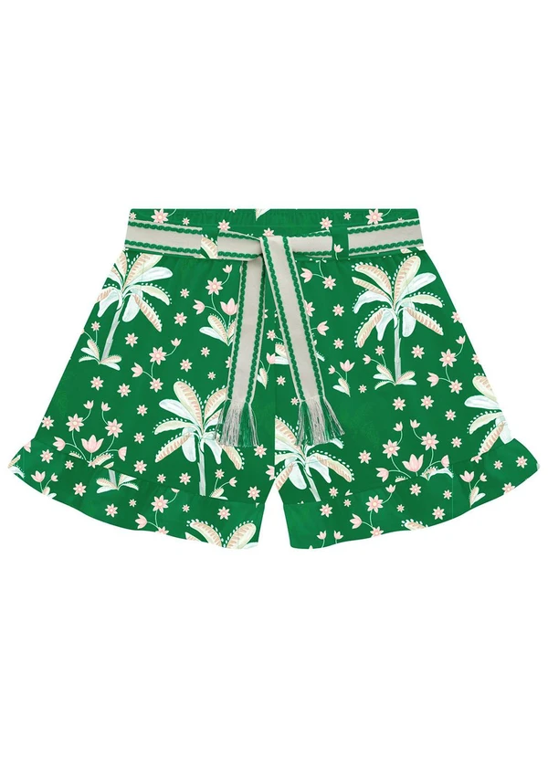 Nanai - Conjunto Infantil Menina Verde 3