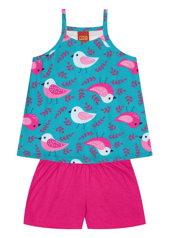 Kyly - Conjunto Infantil Menina Verde