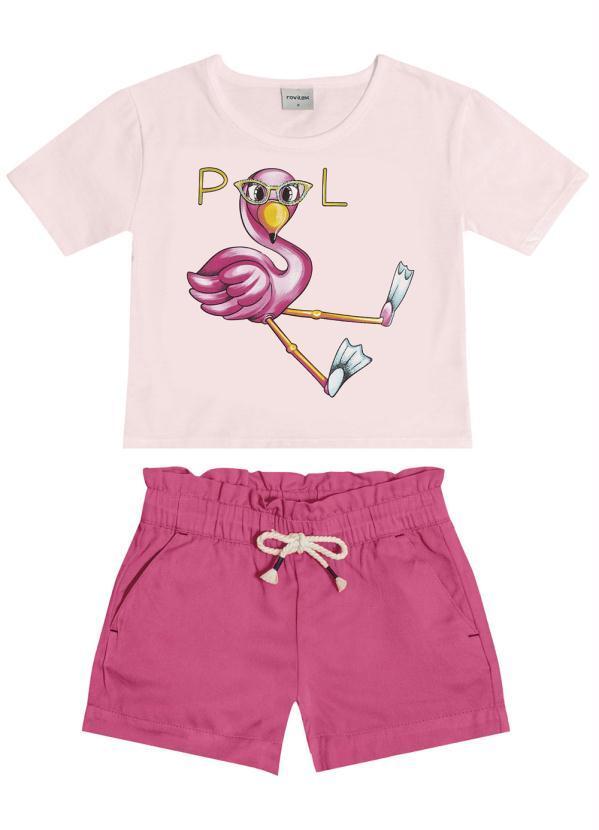 Rovi Kids - Conjunto Infantil Pool Rosa