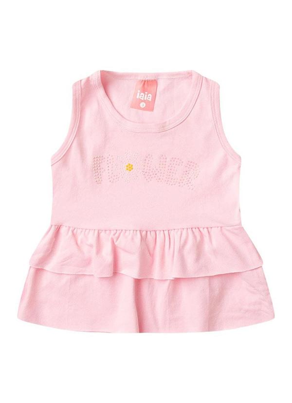Rosa Azul - Conjunto Infantil Regata com Babado Iaia Rosa 2