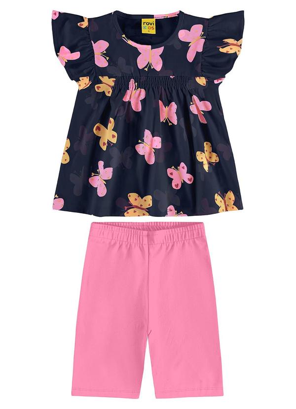 Rovi Kids - Conjunto Infantil Regata com Ciclista Azul 1