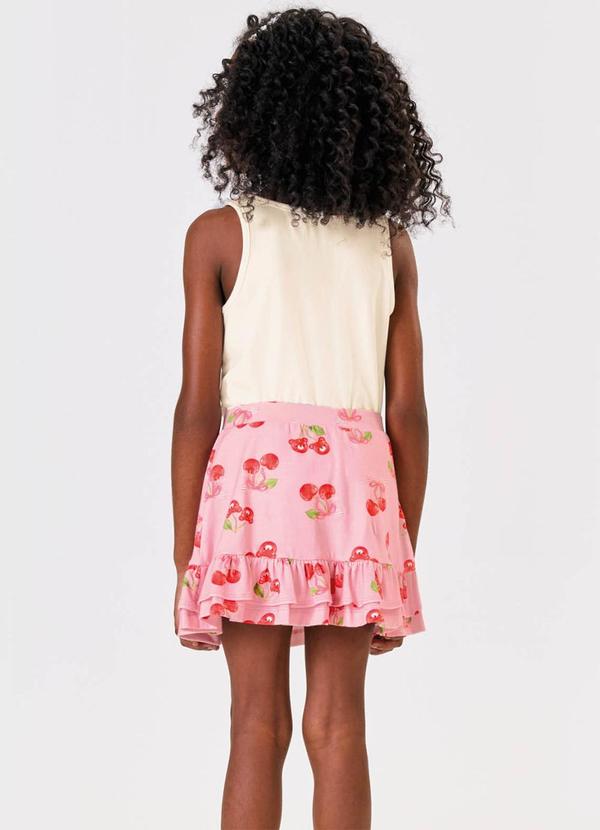 Trick Nick - Conjunto Infantil Regata com Saia Bege 2