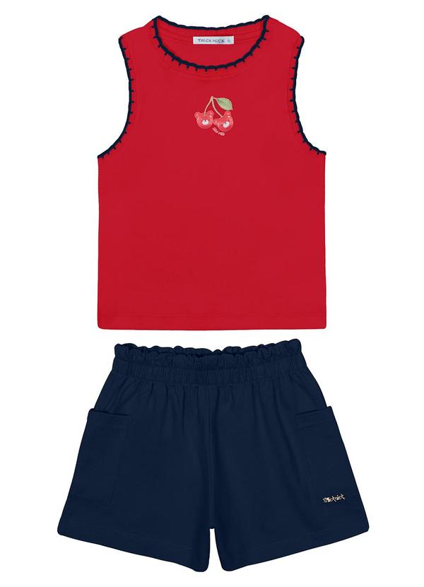 Trick Nick - Conjunto Infantil Regata com Shorts Azul