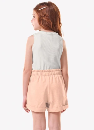 Trick Nick - Conjunto Infantil Regata com Shorts Bege - TRICK NICK