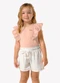 Trick Nick - Conjunto Infantil Regata com Shorts Preto - variação: Rosa