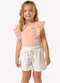 Trick Nick - Conjunto Infantil Regata com Shorts Preto - variação: Rosa