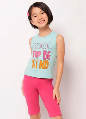 Torra - Conjunto Infantil Regata Curto Estampa Verde - TORRA