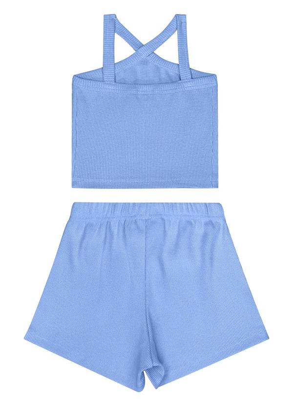 Guloseima - Conjunto Infantil Regata e Short Azul 2