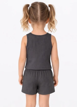 Select - Conjunto Infantil Regata e Short Preto - SELECT