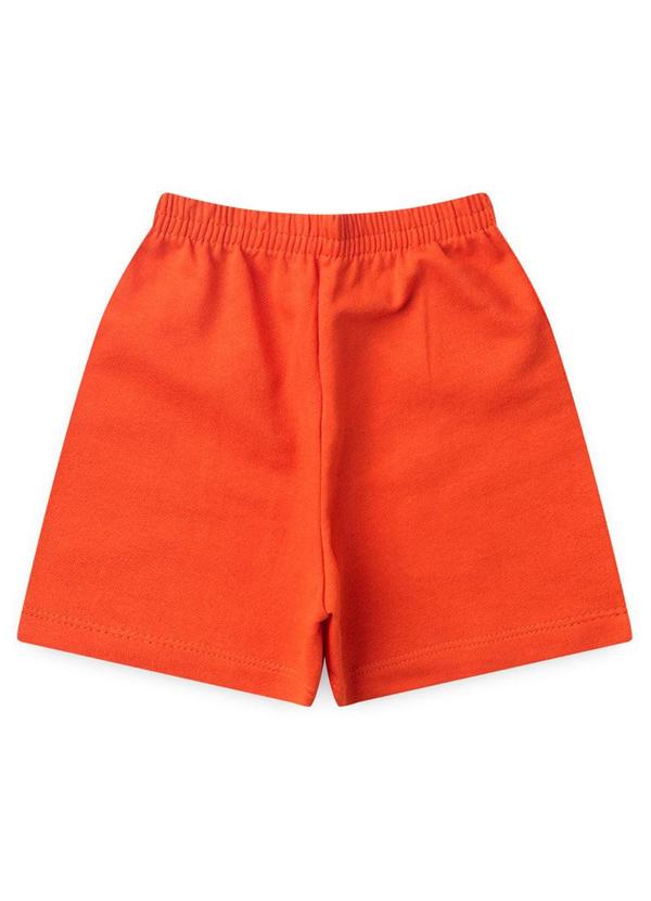 Rosa Azul - Conjunto Infantil Regata Flores Iaia Laranja 4